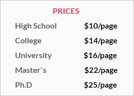 Our prices/ Pricing